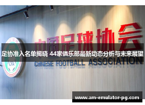 足协准入名单揭晓 44家俱乐部最新动态分析与未来展望