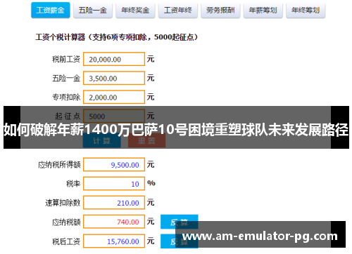 如何破解年薪1400万巴萨10号困境重塑球队未来发展路径